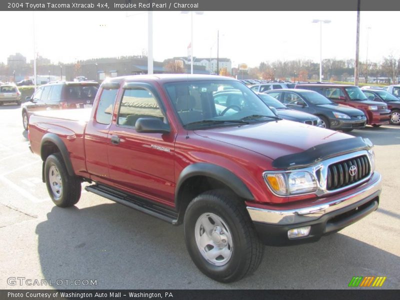 Impulse Red Pearl / Charcoal 2004 Toyota Tacoma Xtracab 4x4