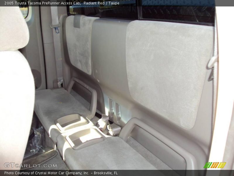 Radiant Red / Taupe 2005 Toyota Tacoma PreRunner Access Cab