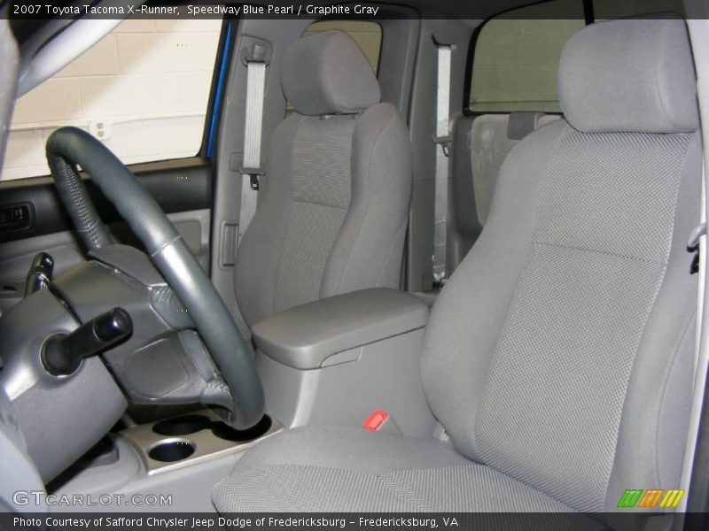 Speedway Blue Pearl / Graphite Gray 2007 Toyota Tacoma X-Runner