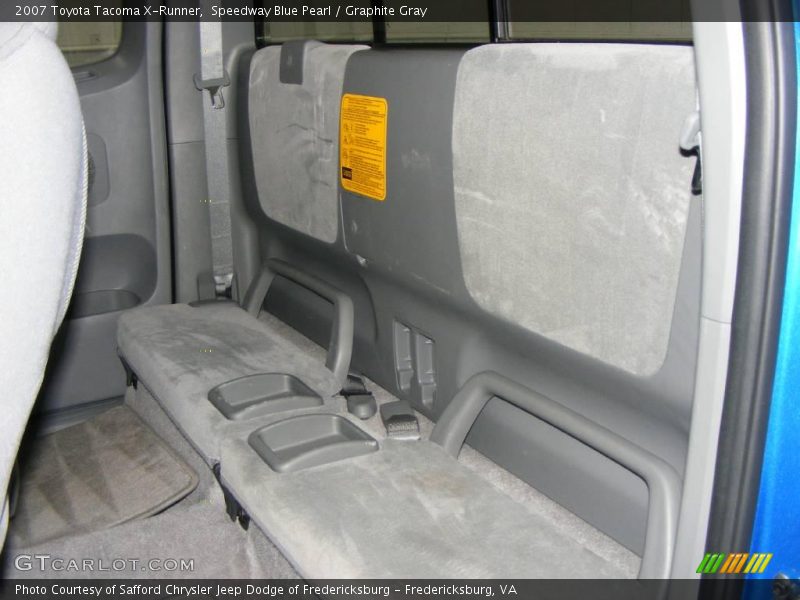 Speedway Blue Pearl / Graphite Gray 2007 Toyota Tacoma X-Runner