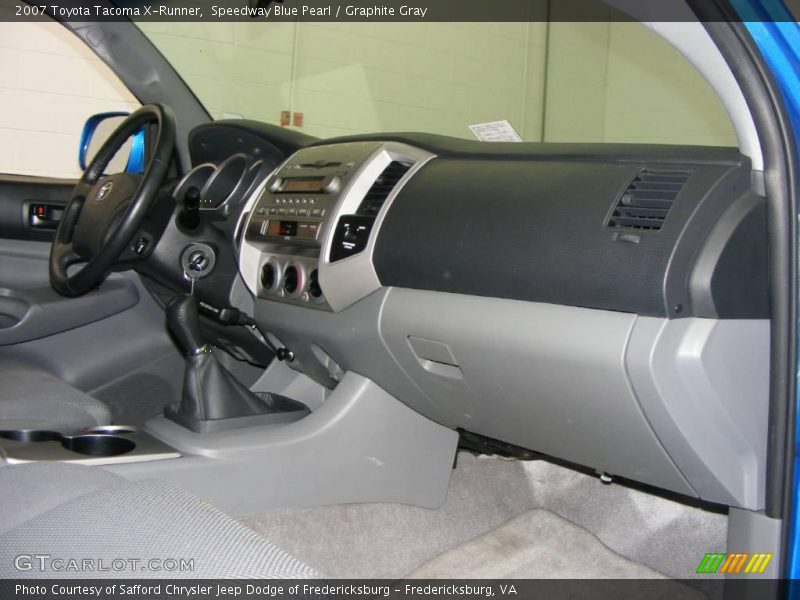 Speedway Blue Pearl / Graphite Gray 2007 Toyota Tacoma X-Runner
