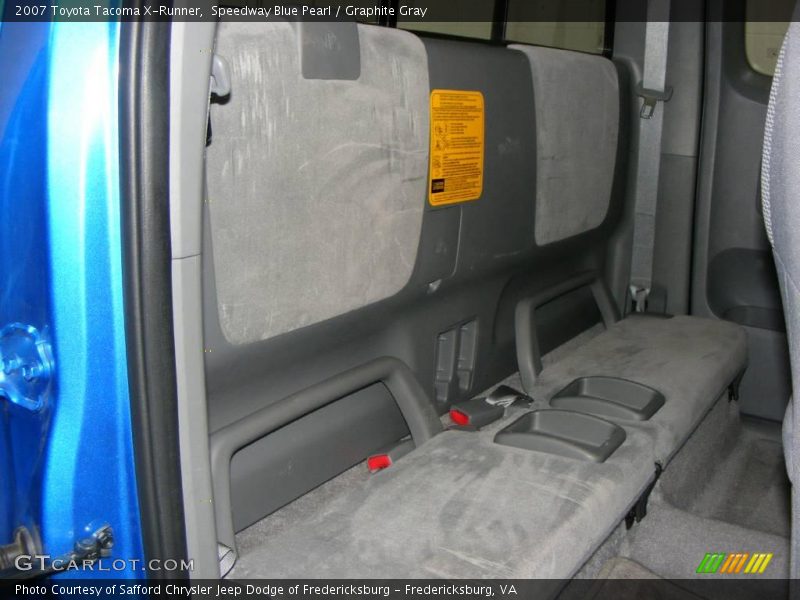 Speedway Blue Pearl / Graphite Gray 2007 Toyota Tacoma X-Runner