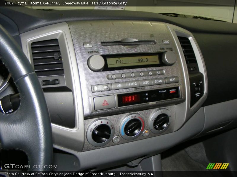 Speedway Blue Pearl / Graphite Gray 2007 Toyota Tacoma X-Runner