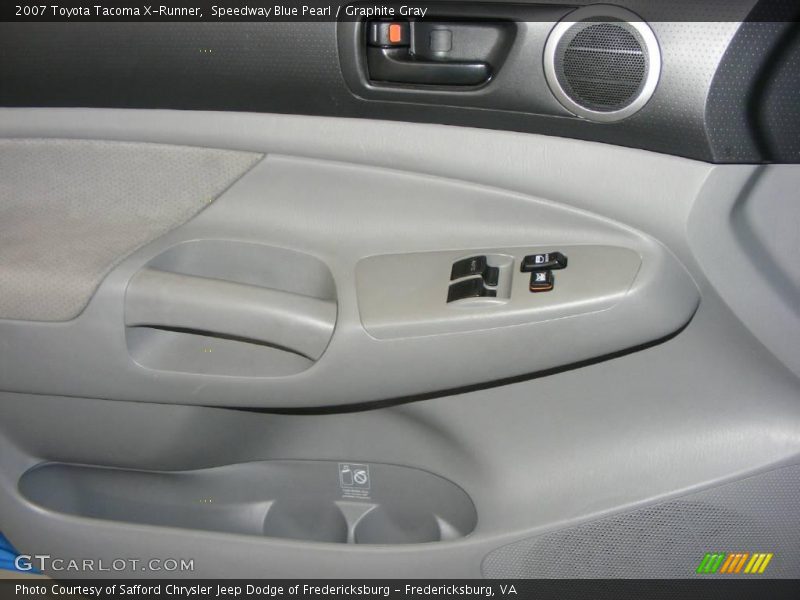 Speedway Blue Pearl / Graphite Gray 2007 Toyota Tacoma X-Runner