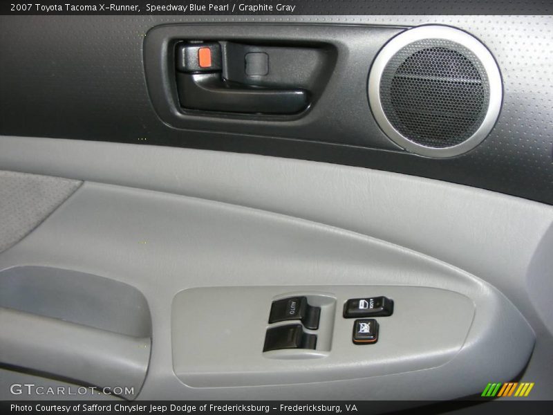 Speedway Blue Pearl / Graphite Gray 2007 Toyota Tacoma X-Runner