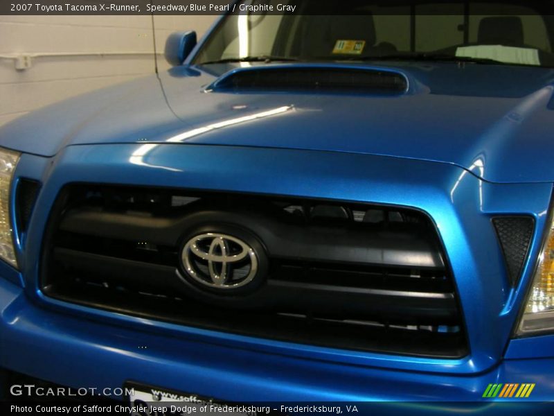 Speedway Blue Pearl / Graphite Gray 2007 Toyota Tacoma X-Runner