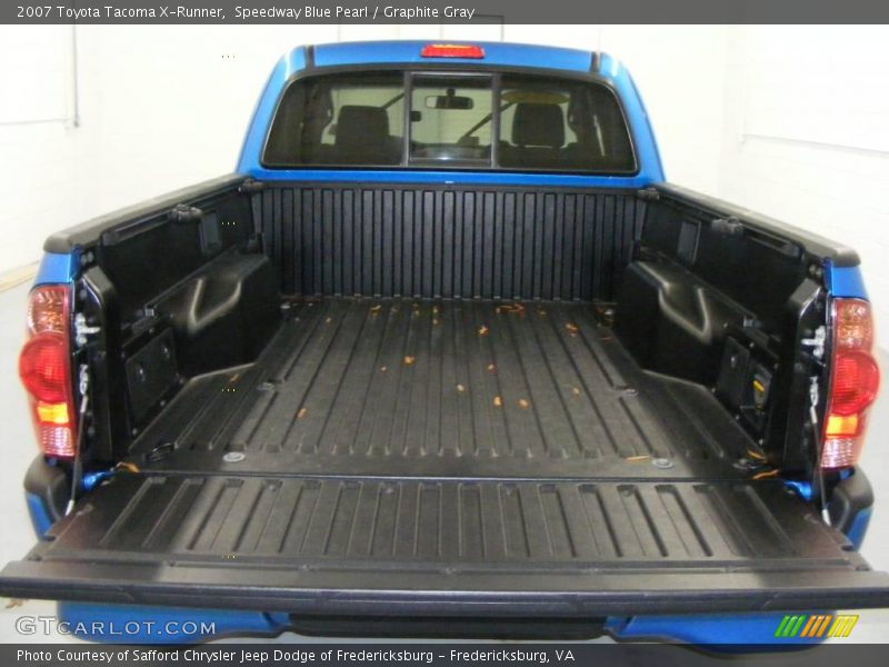Speedway Blue Pearl / Graphite Gray 2007 Toyota Tacoma X-Runner
