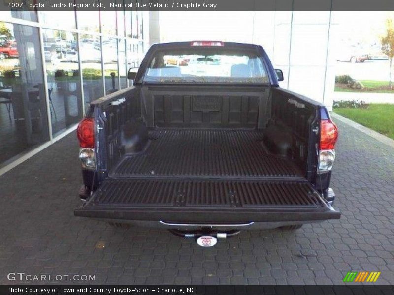 Nautical Blue Metallic / Graphite Gray 2007 Toyota Tundra Regular Cab