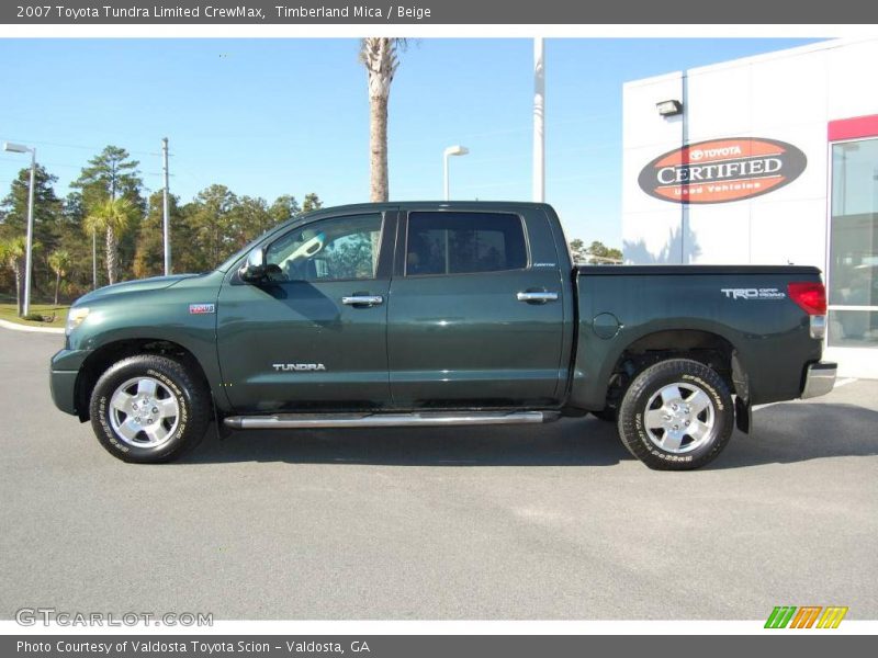 Timberland Mica / Beige 2007 Toyota Tundra Limited CrewMax