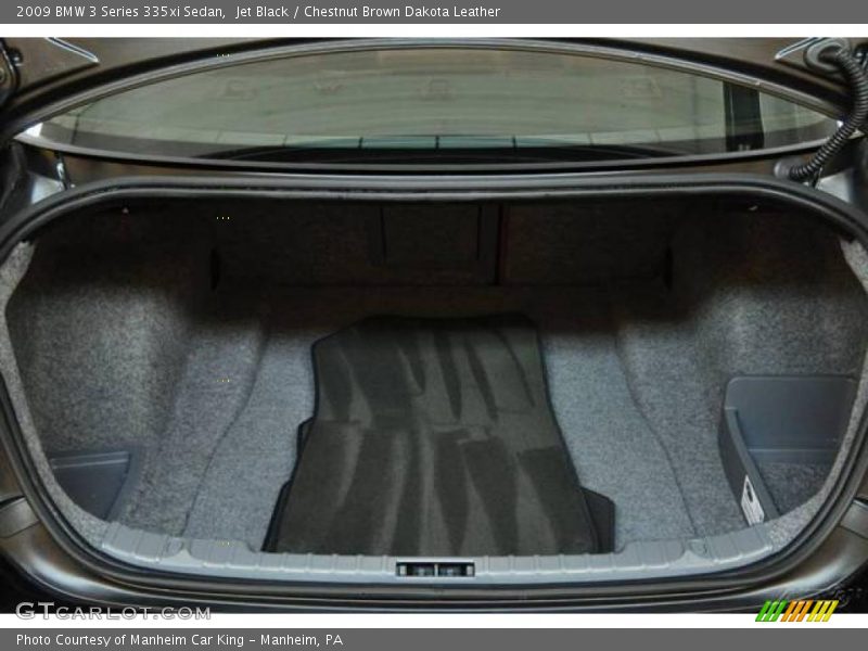 Jet Black / Chestnut Brown Dakota Leather 2009 BMW 3 Series 335xi Sedan
