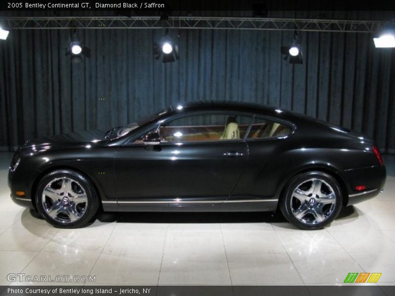 Diamond Black / Saffron 2005 Bentley Continental GT