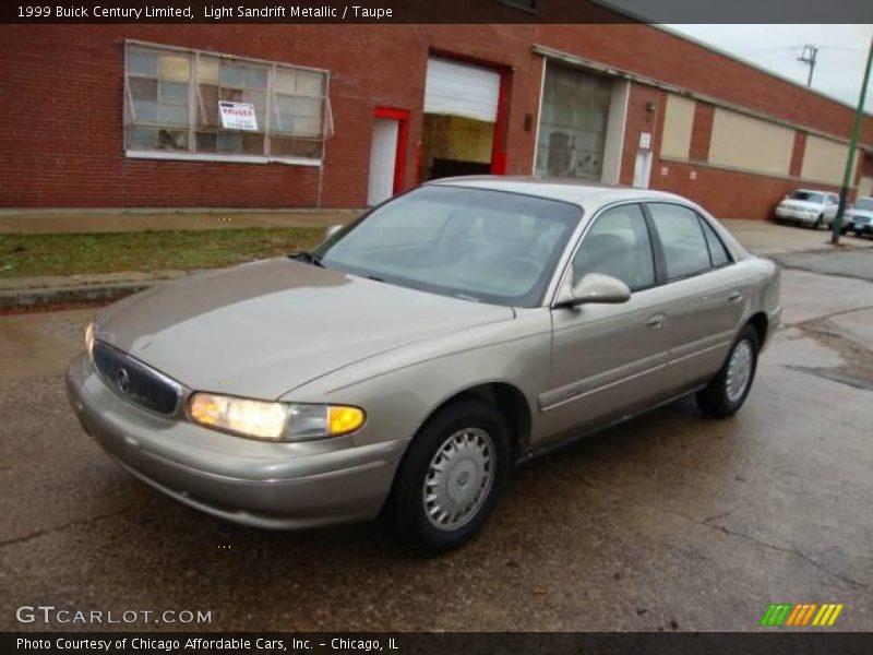 Light Sandrift Metallic / Taupe 1999 Buick Century Limited