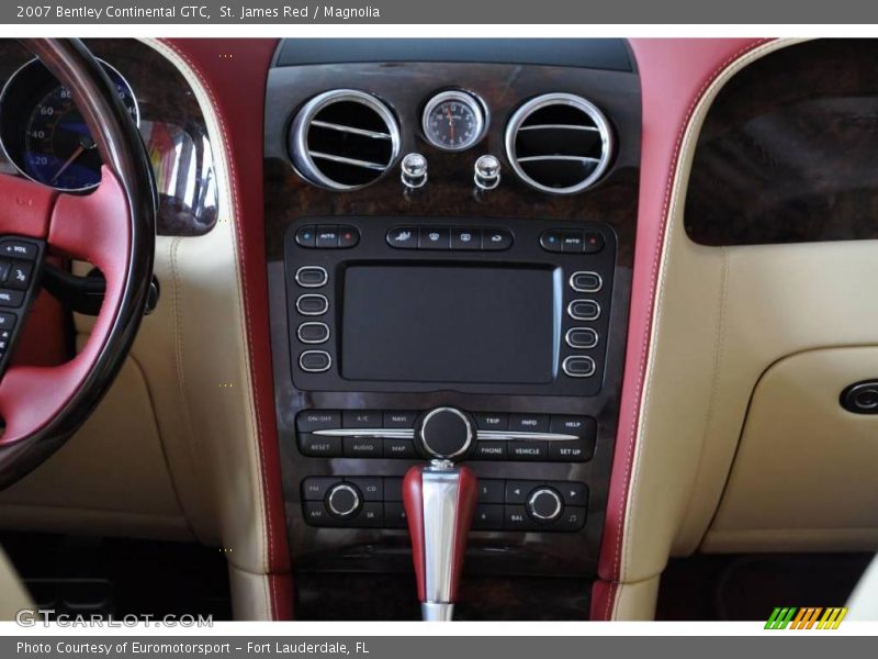 St. James Red / Magnolia 2007 Bentley Continental GTC