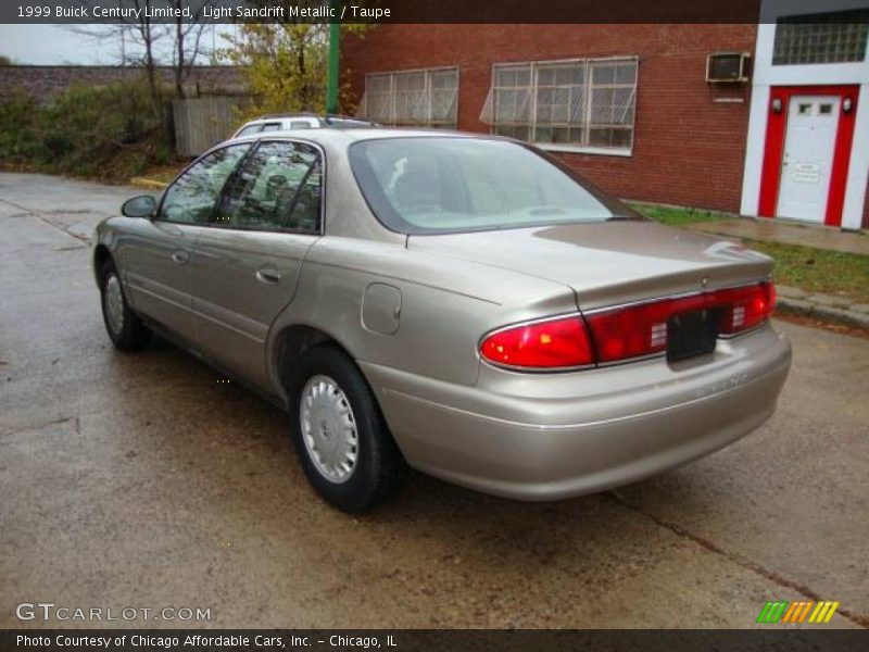 Light Sandrift Metallic / Taupe 1999 Buick Century Limited