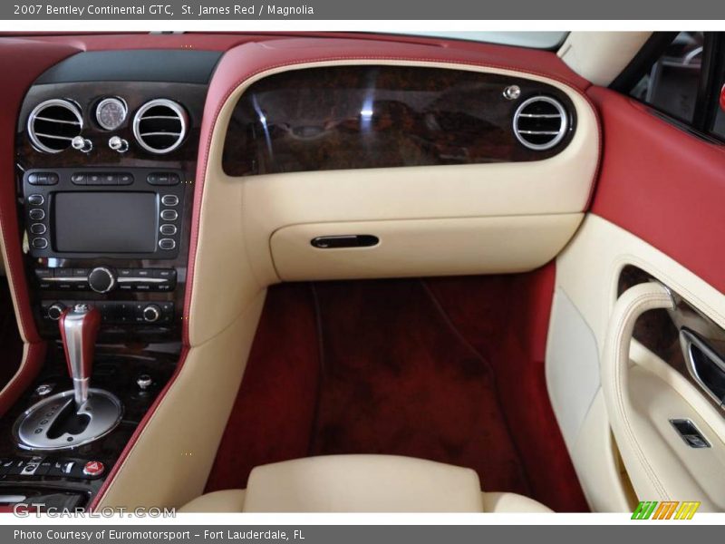 St. James Red / Magnolia 2007 Bentley Continental GTC