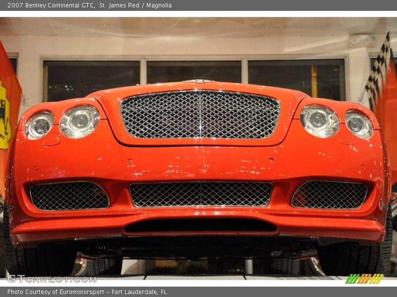 St. James Red / Magnolia 2007 Bentley Continental GTC