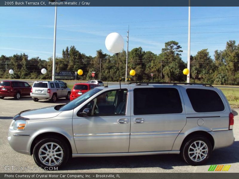 Platinum Metallic / Gray 2005 Buick Terraza CX