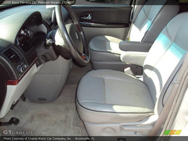Platinum Metallic / Gray 2005 Buick Terraza CX