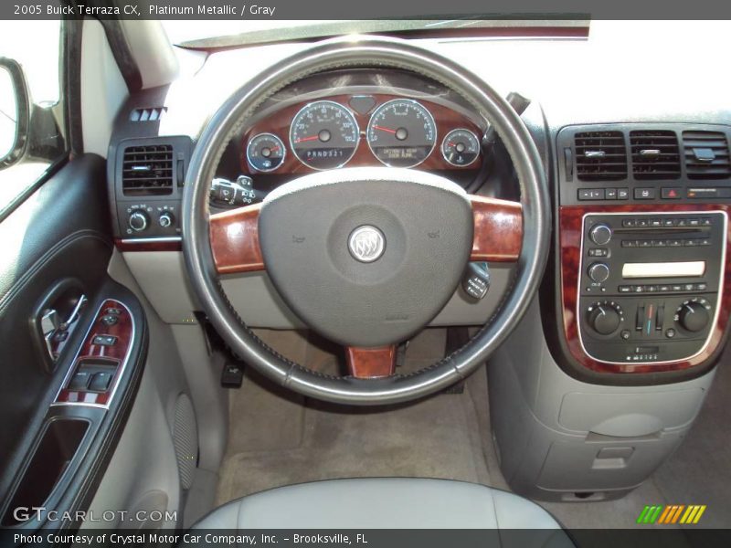 Platinum Metallic / Gray 2005 Buick Terraza CX