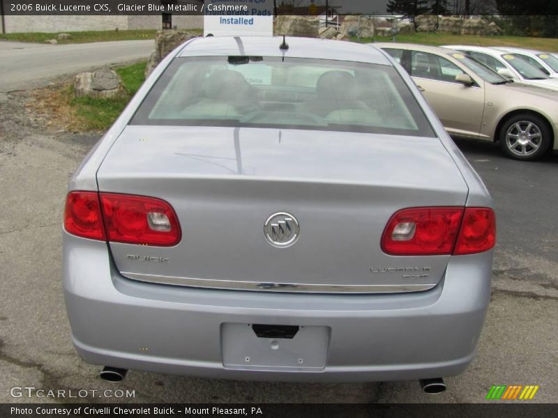 Glacier Blue Metallic / Cashmere 2006 Buick Lucerne CXS