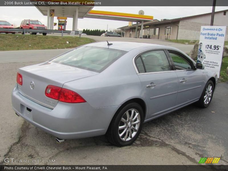 Glacier Blue Metallic / Cashmere 2006 Buick Lucerne CXS