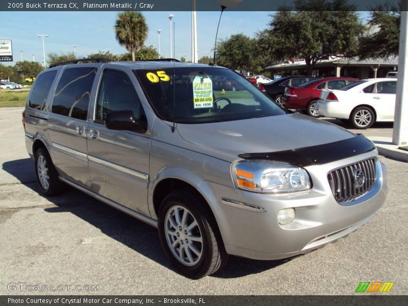 Platinum Metallic / Gray 2005 Buick Terraza CX