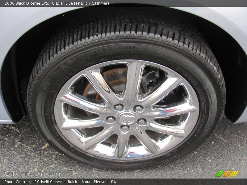 Glacier Blue Metallic / Cashmere 2006 Buick Lucerne CXS