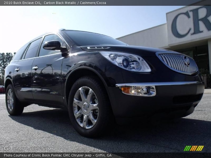 Carbon Black Metallic / Cashmere/Cocoa 2010 Buick Enclave CXL