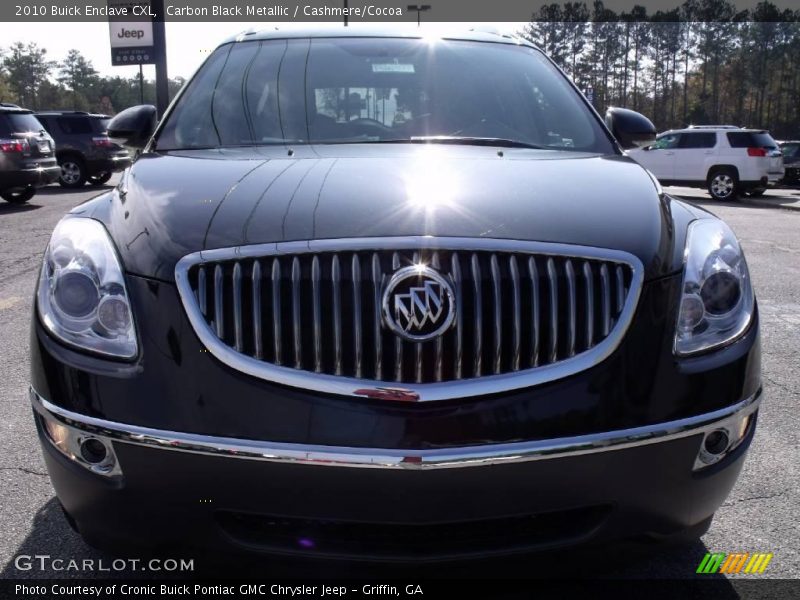 Carbon Black Metallic / Cashmere/Cocoa 2010 Buick Enclave CXL