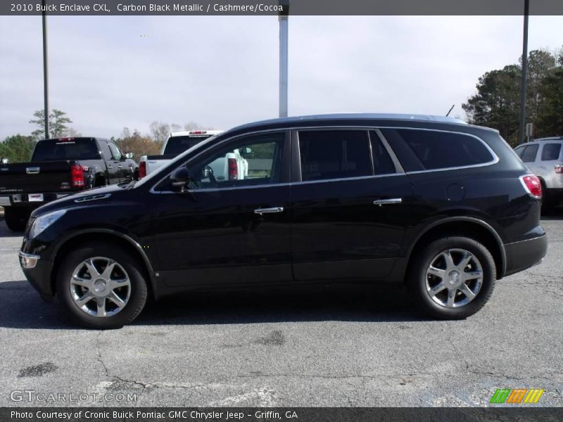 Carbon Black Metallic / Cashmere/Cocoa 2010 Buick Enclave CXL