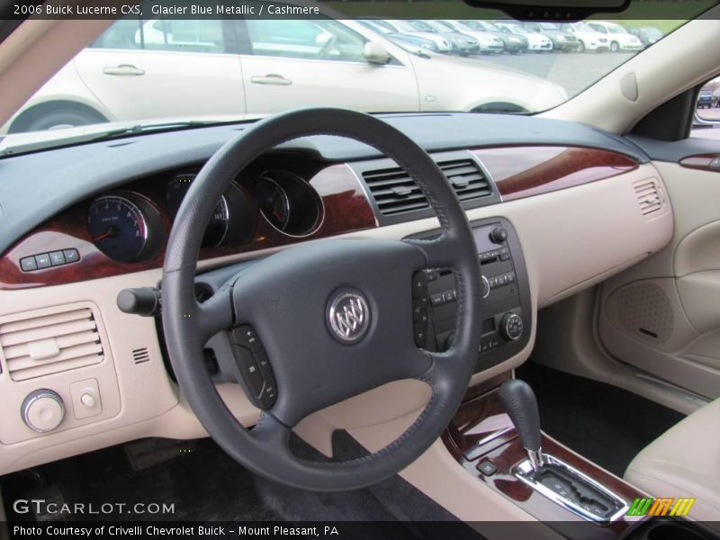 Glacier Blue Metallic / Cashmere 2006 Buick Lucerne CXS
