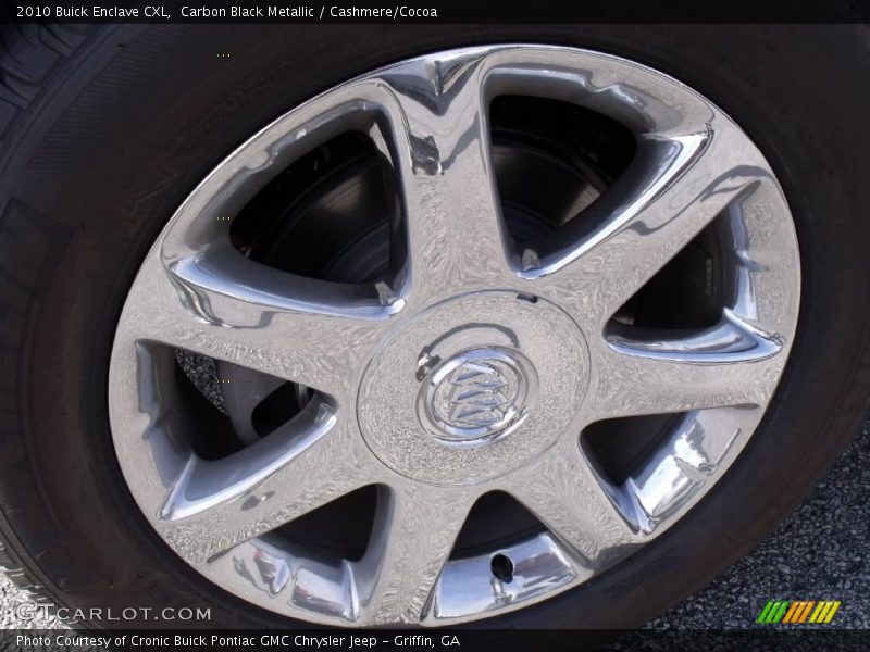 Carbon Black Metallic / Cashmere/Cocoa 2010 Buick Enclave CXL