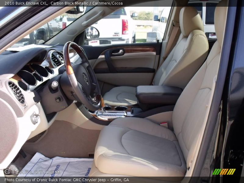 Carbon Black Metallic / Cashmere/Cocoa 2010 Buick Enclave CXL