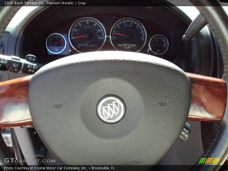 Platinum Metallic / Gray 2005 Buick Terraza CX