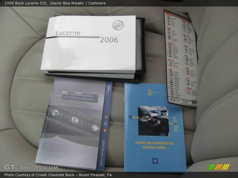 Glacier Blue Metallic / Cashmere 2006 Buick Lucerne CXS