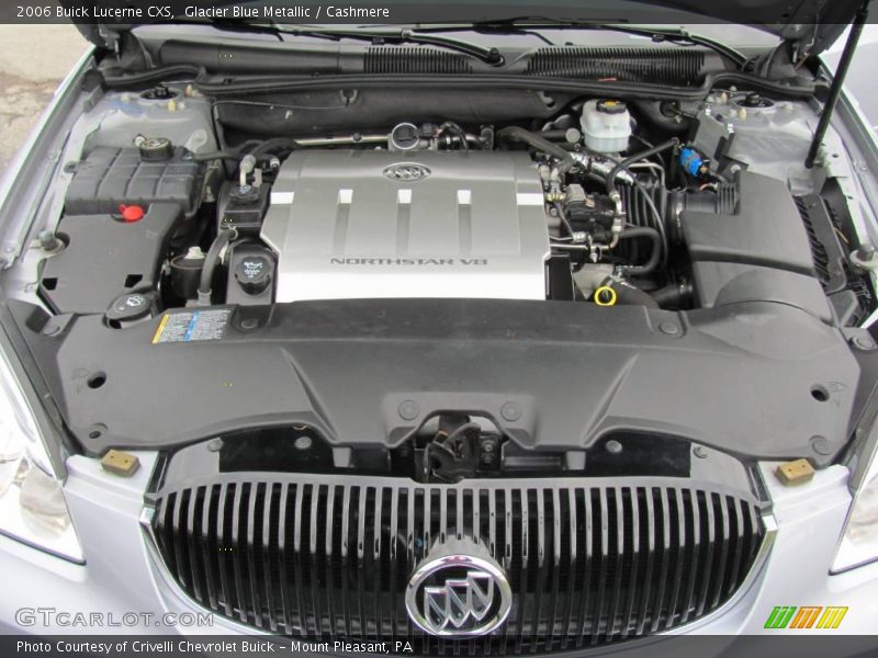 Glacier Blue Metallic / Cashmere 2006 Buick Lucerne CXS