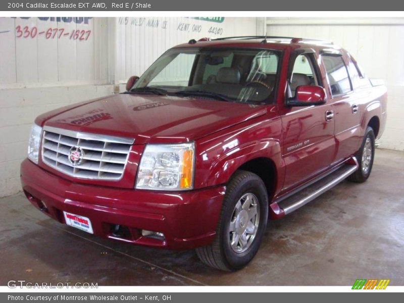 Red E / Shale 2004 Cadillac Escalade EXT AWD