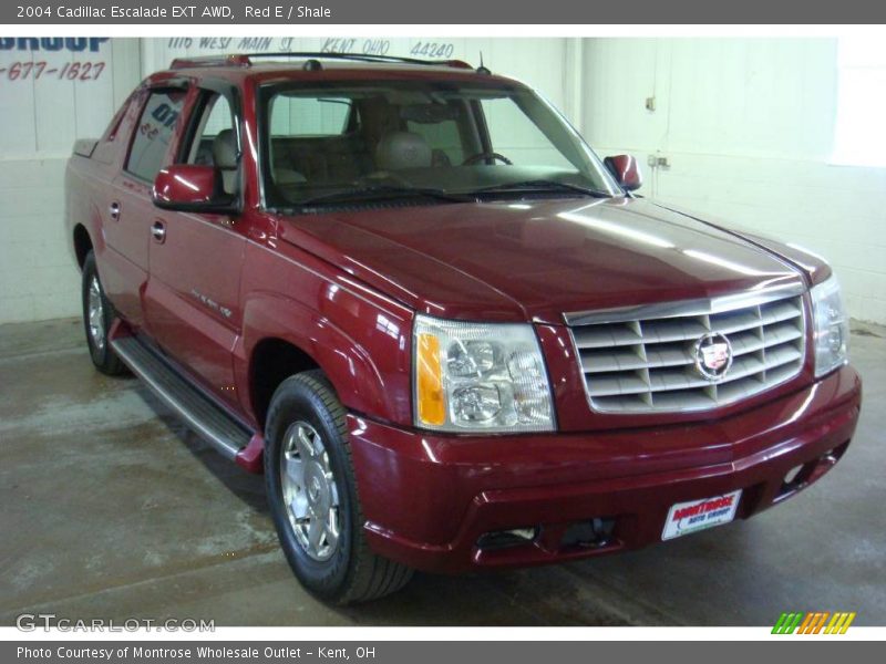 Red E / Shale 2004 Cadillac Escalade EXT AWD