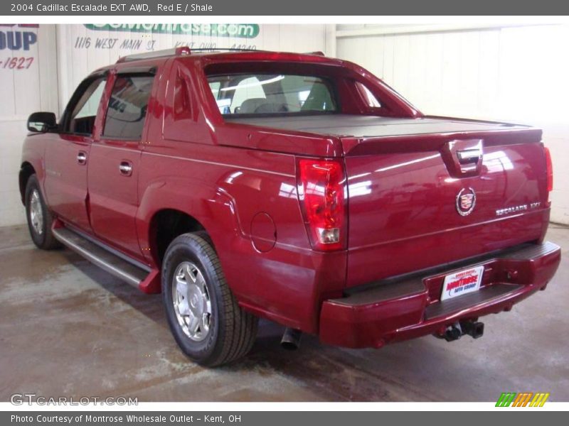 Red E / Shale 2004 Cadillac Escalade EXT AWD