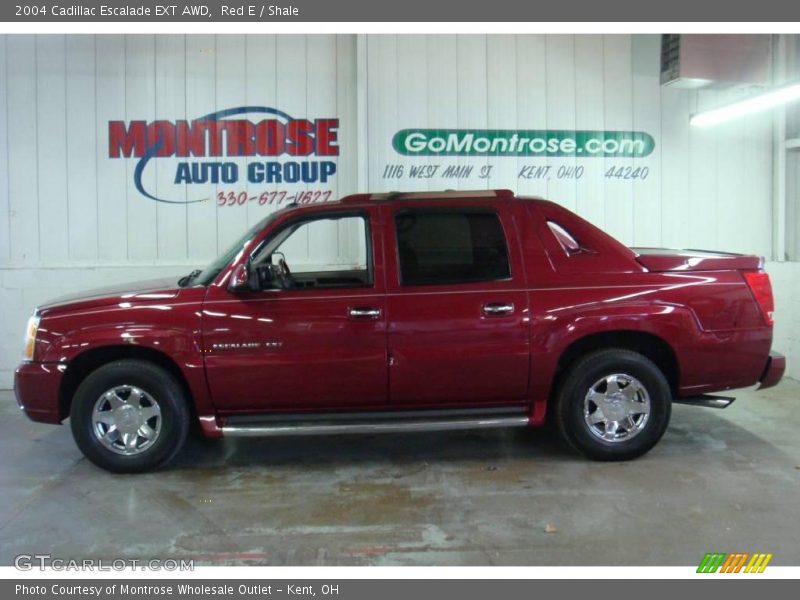 Red E / Shale 2004 Cadillac Escalade EXT AWD