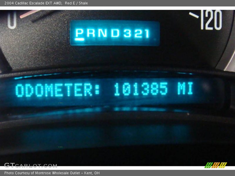 Red E / Shale 2004 Cadillac Escalade EXT AWD