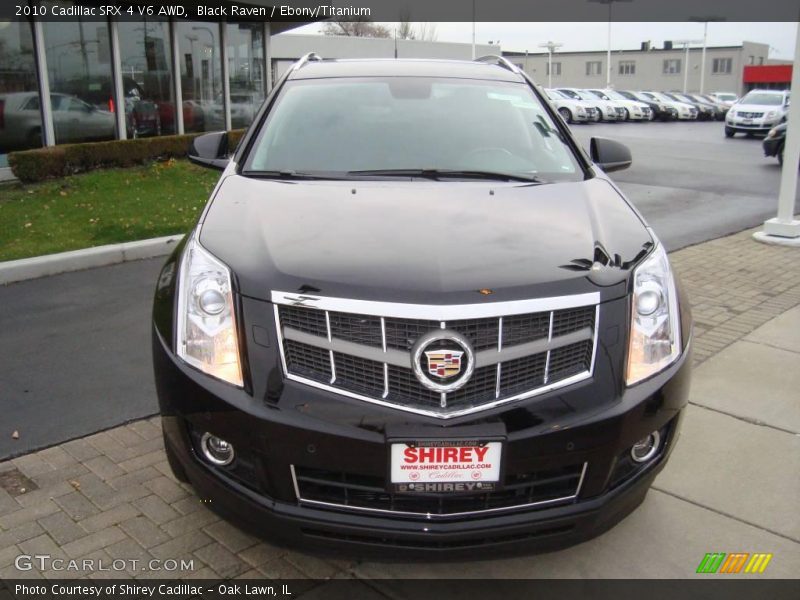 Black Raven / Ebony/Titanium 2010 Cadillac SRX 4 V6 AWD