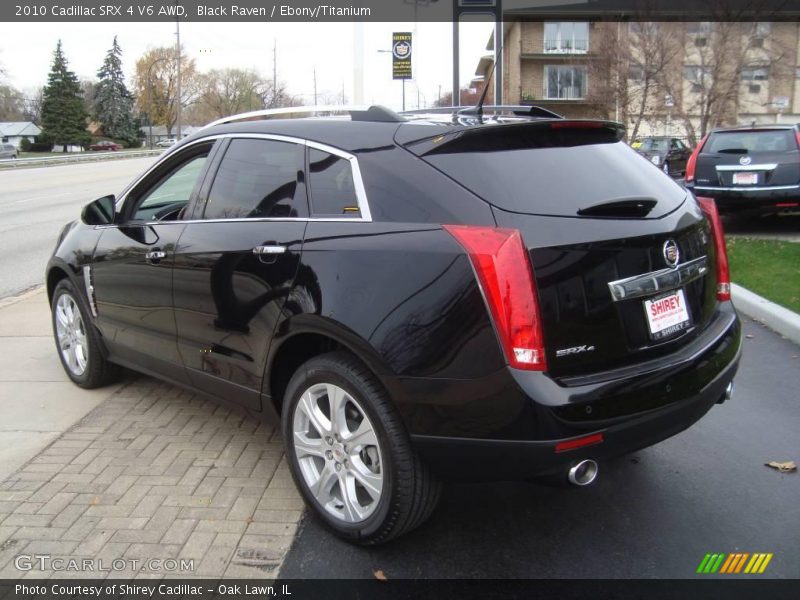 Black Raven / Ebony/Titanium 2010 Cadillac SRX 4 V6 AWD