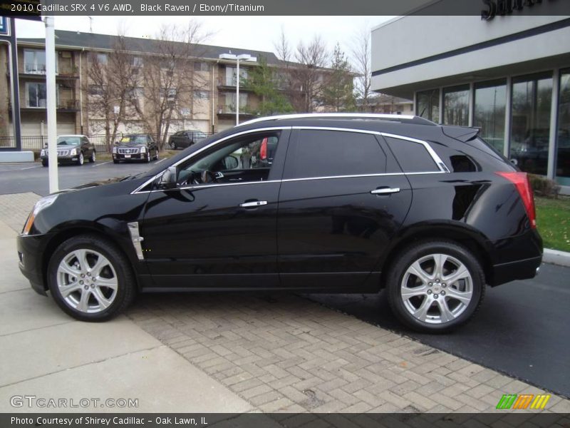 Black Raven / Ebony/Titanium 2010 Cadillac SRX 4 V6 AWD