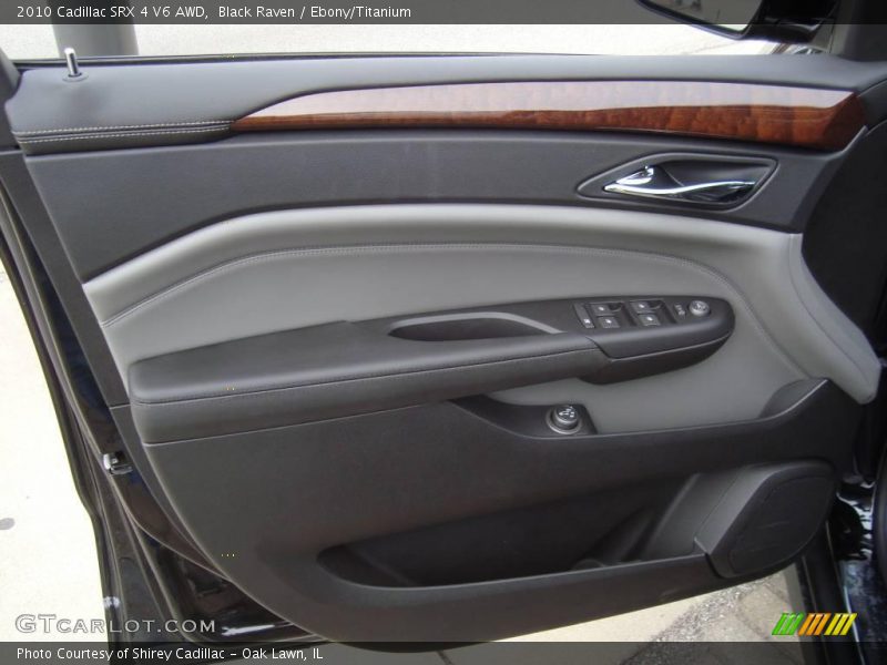 Black Raven / Ebony/Titanium 2010 Cadillac SRX 4 V6 AWD