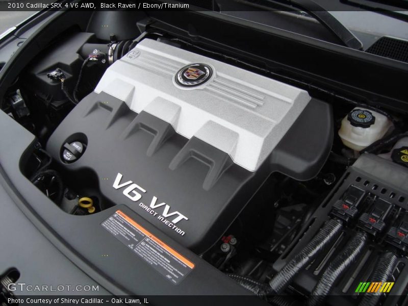 Black Raven / Ebony/Titanium 2010 Cadillac SRX 4 V6 AWD