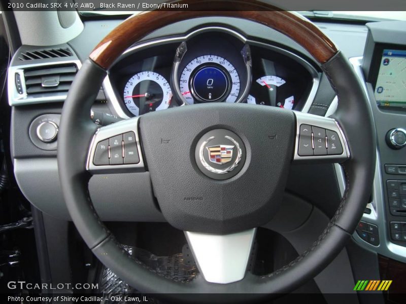 Black Raven / Ebony/Titanium 2010 Cadillac SRX 4 V6 AWD