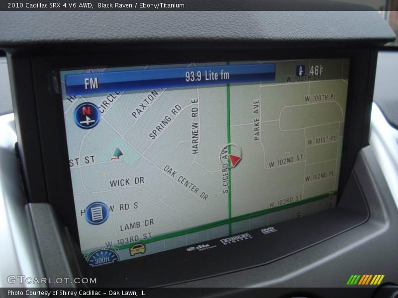 Black Raven / Ebony/Titanium 2010 Cadillac SRX 4 V6 AWD