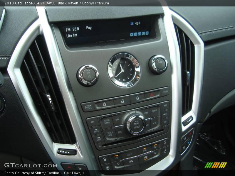 Black Raven / Ebony/Titanium 2010 Cadillac SRX 4 V6 AWD