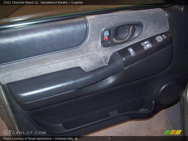 Sandalwood Metallic / Graphite 2002 Chevrolet Blazer LS